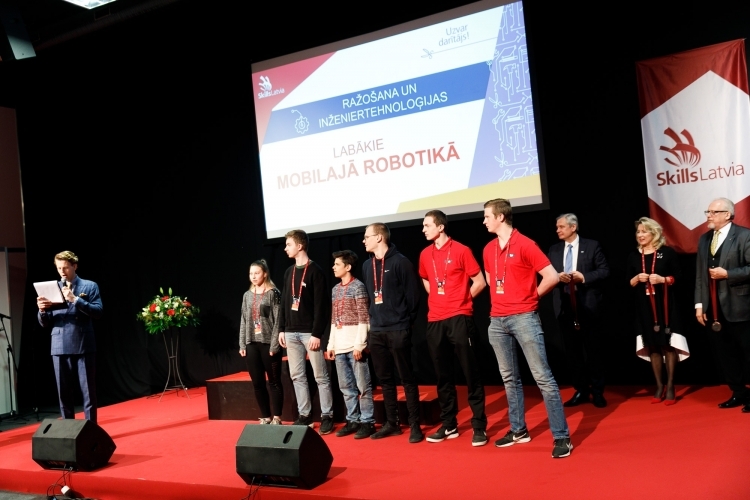 SkillsLatvia 2018 noslēguma ceremonija