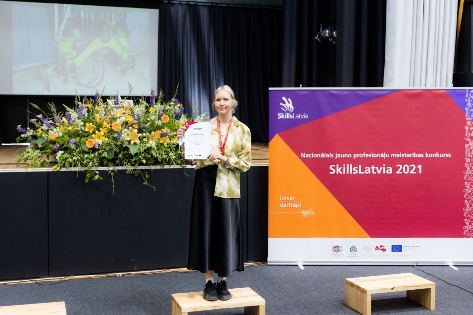 SkillsLatvia 2021 apbalvosana