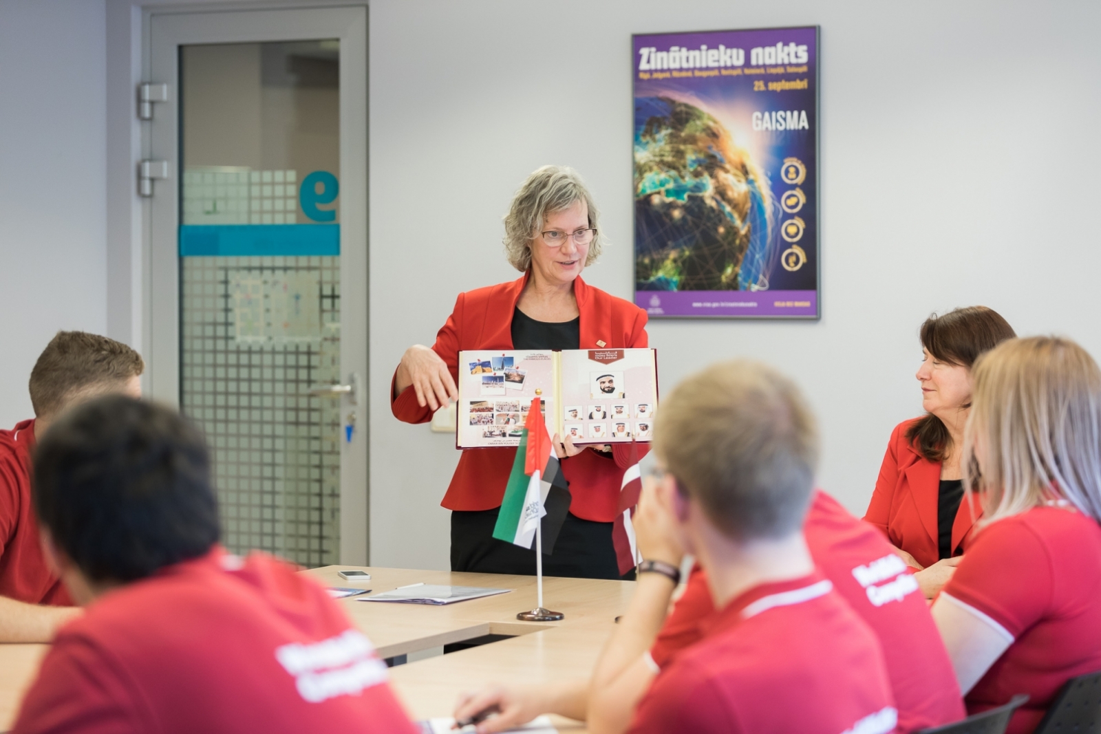 Konkursa WorldSkills 2017 Latvijas delegāciju sveic izglītības un zinātnes ministrs