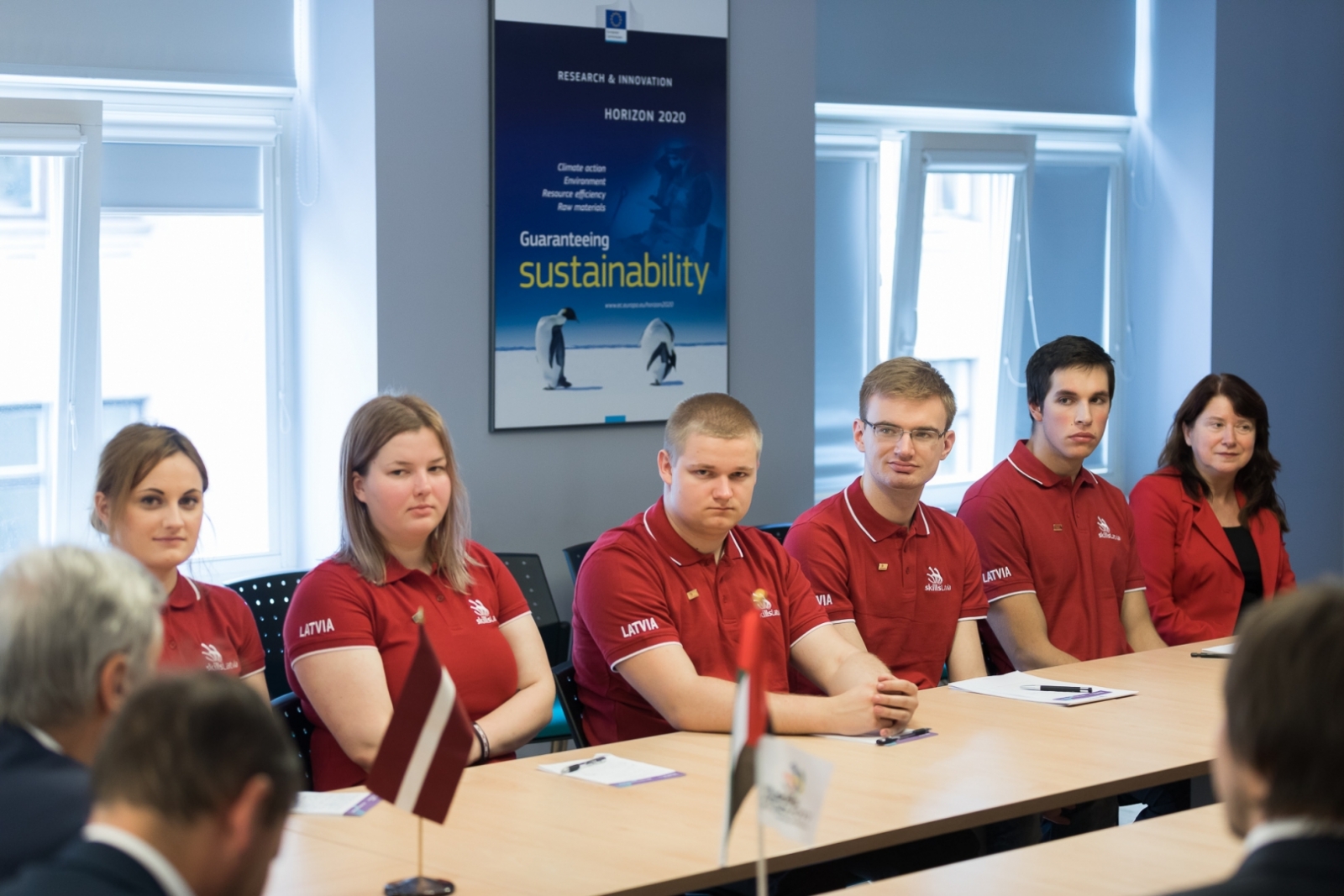 Konkursa WorldSkills 2017 Latvijas delegāciju sveic izglītības un zinātnes ministrs