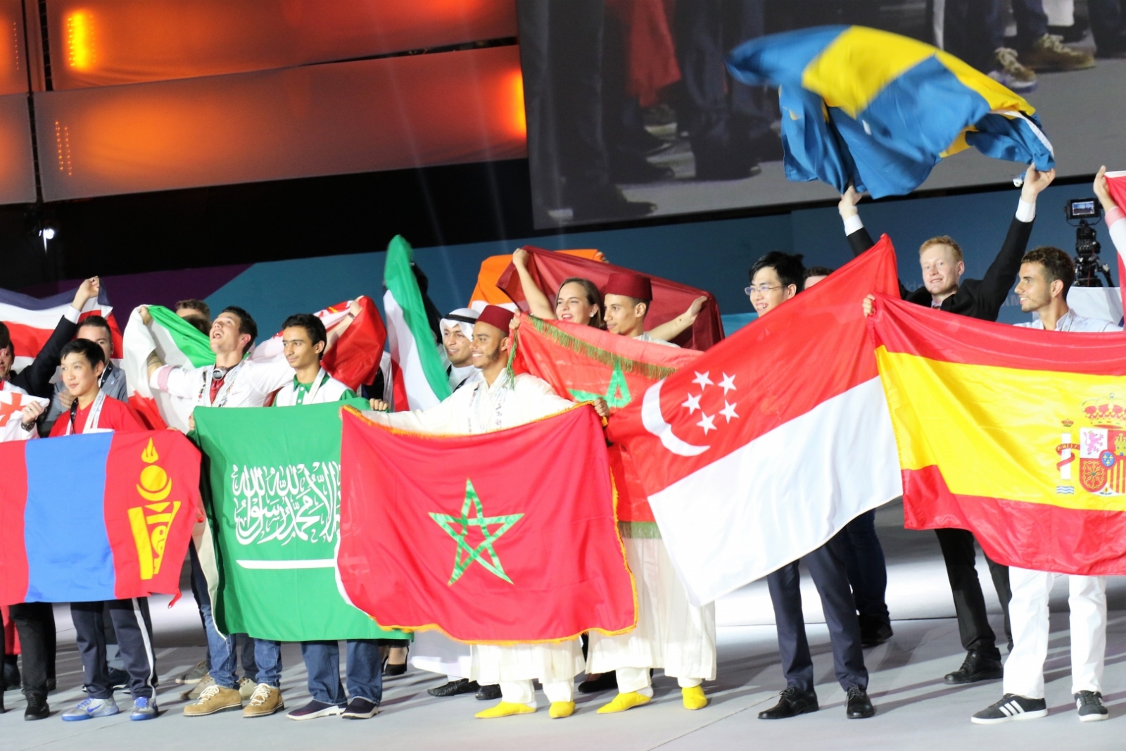 WorldSkills 2017 konkursa apbalvosanas ceremonija