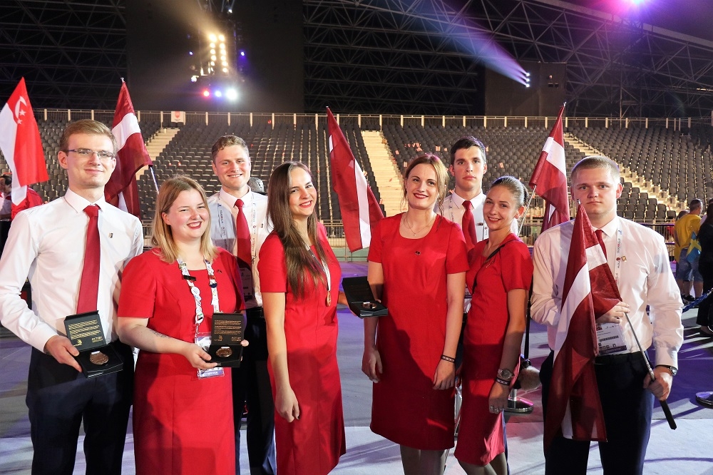 WorldSkills 2017 konkursa apbalvosanas ceremonija