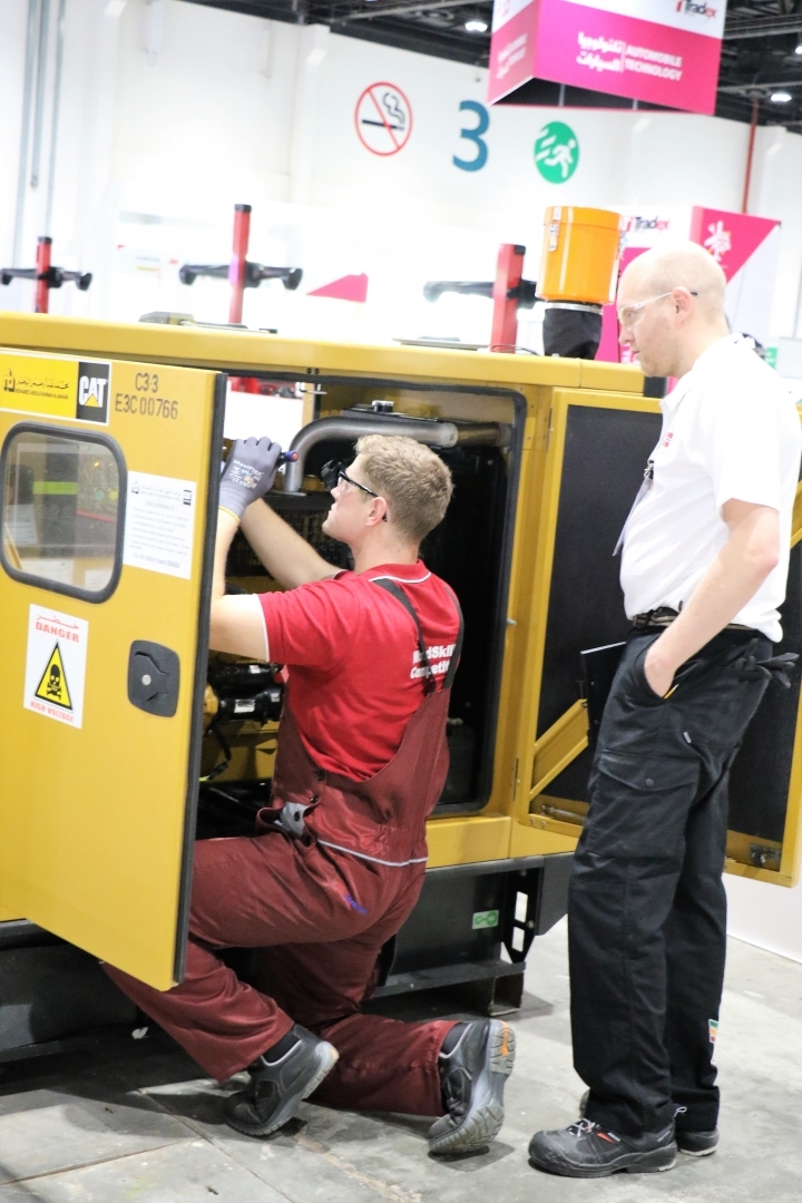 Aizvadīta konkursa WorldSkills 2017 pirmā konkursa diena