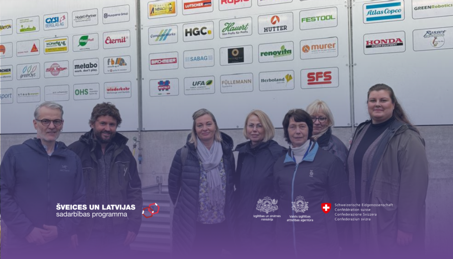 Šveices - Latvijas programmas īstenotāji Šveicē vizītē