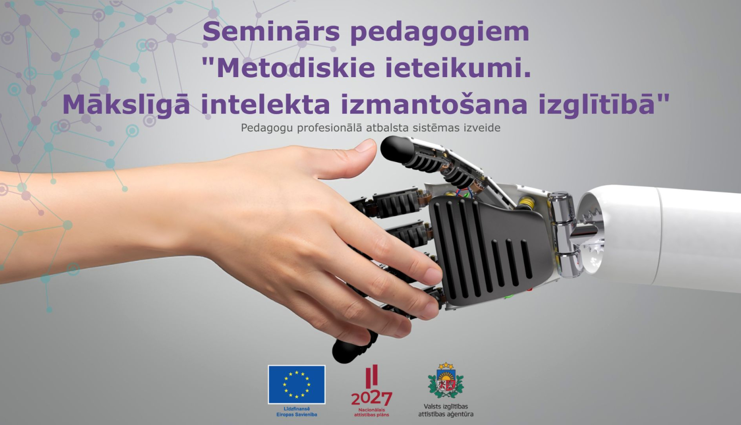Seminārs pedagogiem MI izmantošana izglītībā 25.02.2026.
