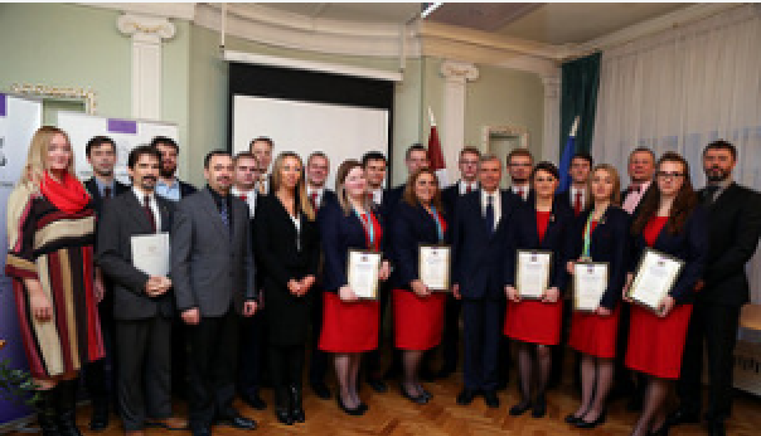 Svinīgā ceremonijā IZM ministrs sveic EuroSkills 2016 laureātus