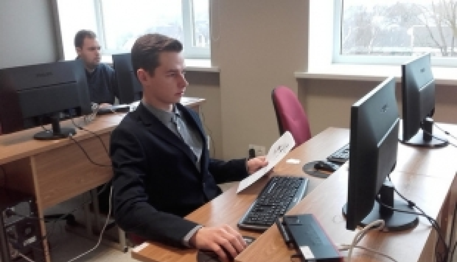 Daugavpilī notiek jauno datorsistēmu tehniķu konkursa pusfināls