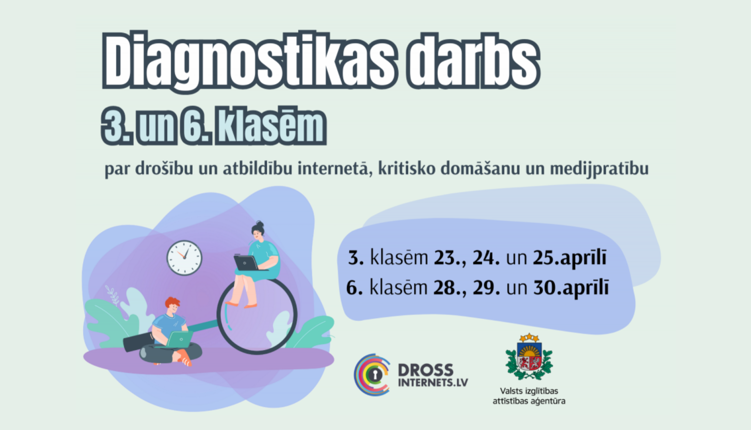 Diagnostikas darba vizuālis