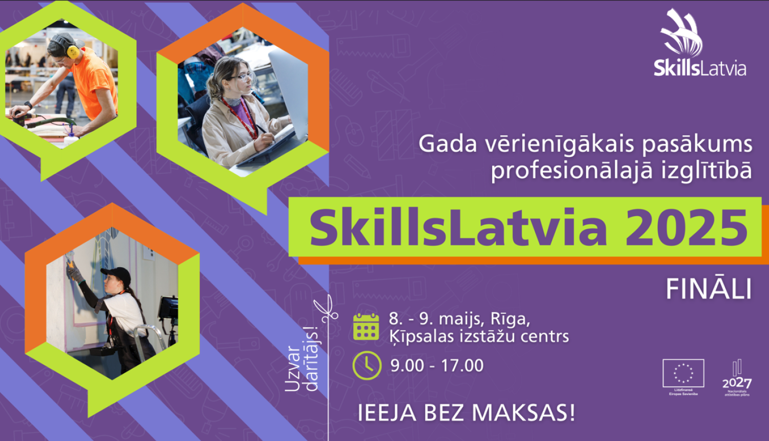 SkillsLV fināla vizuālis