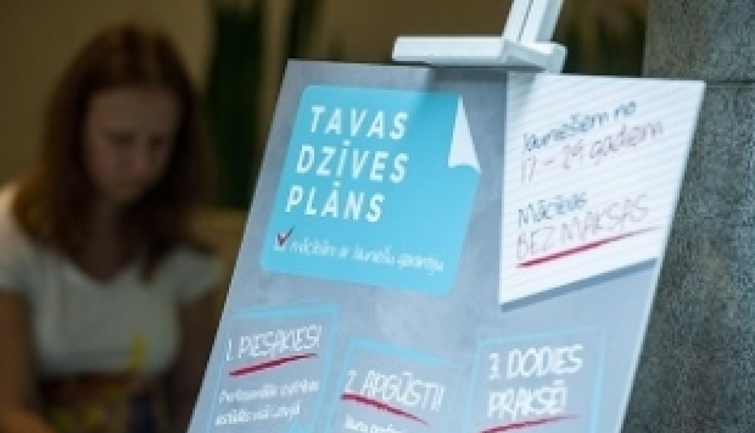 Sākusies ziemas uzņemšana Jauniešu garantijas bezmaksas mācībām