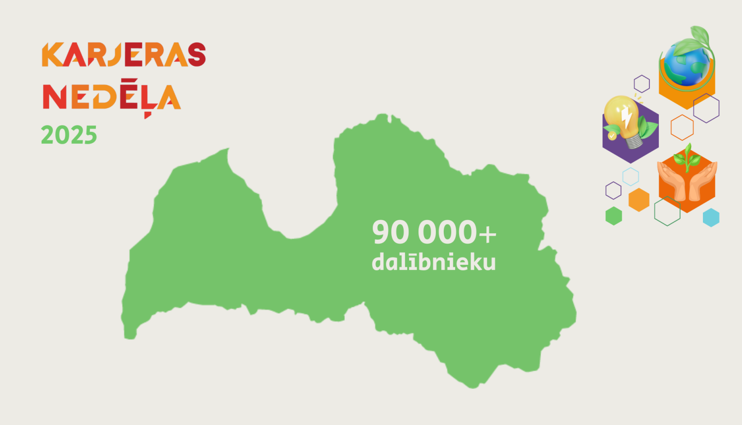 Karjeras nedēļa 2025 vairāk nekā 90 000 dalībnieku