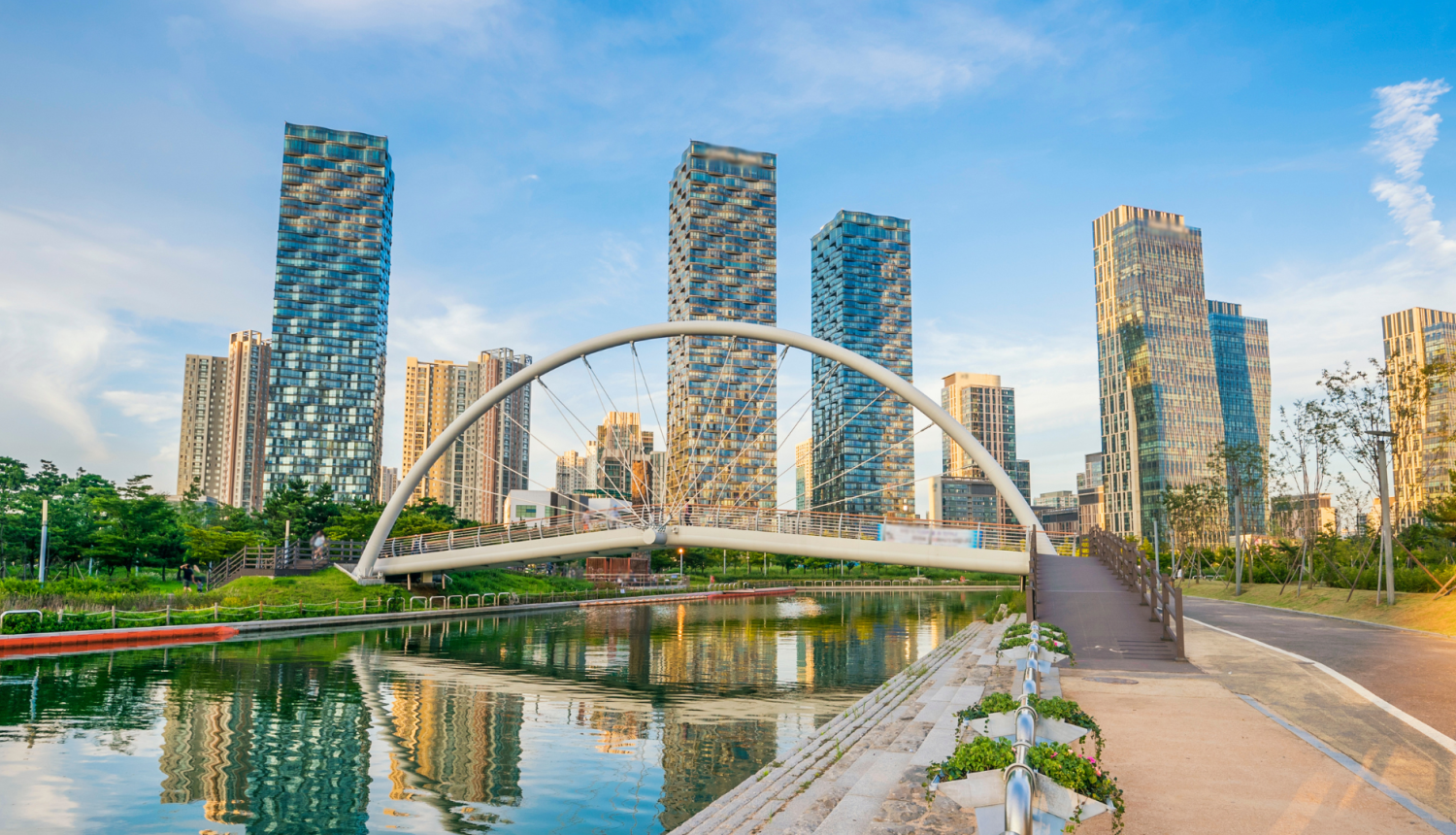 Korejas pilsētainava