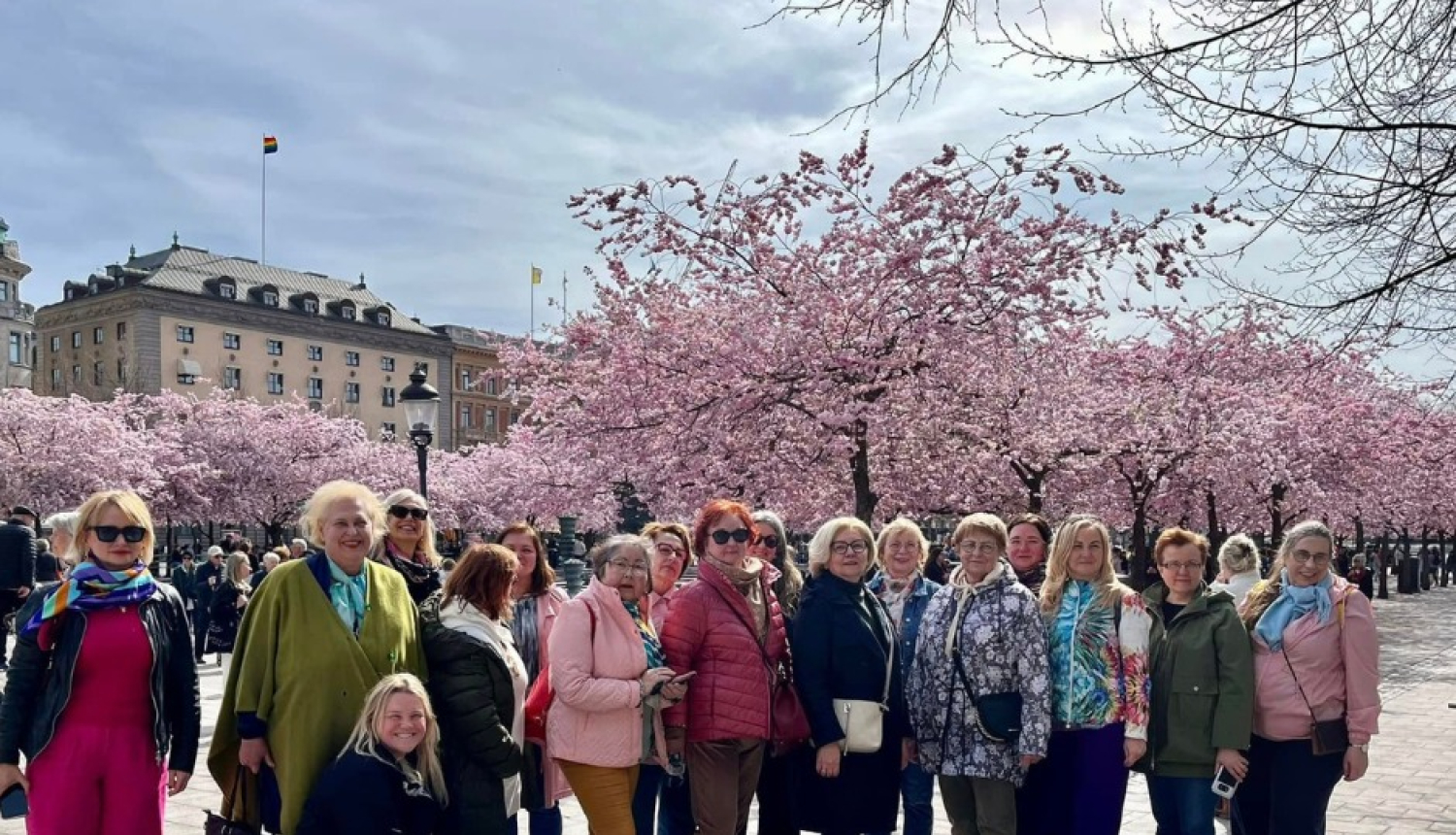 Nordplus pieredzes dalībnieki no Jelgavas Zonta kluba