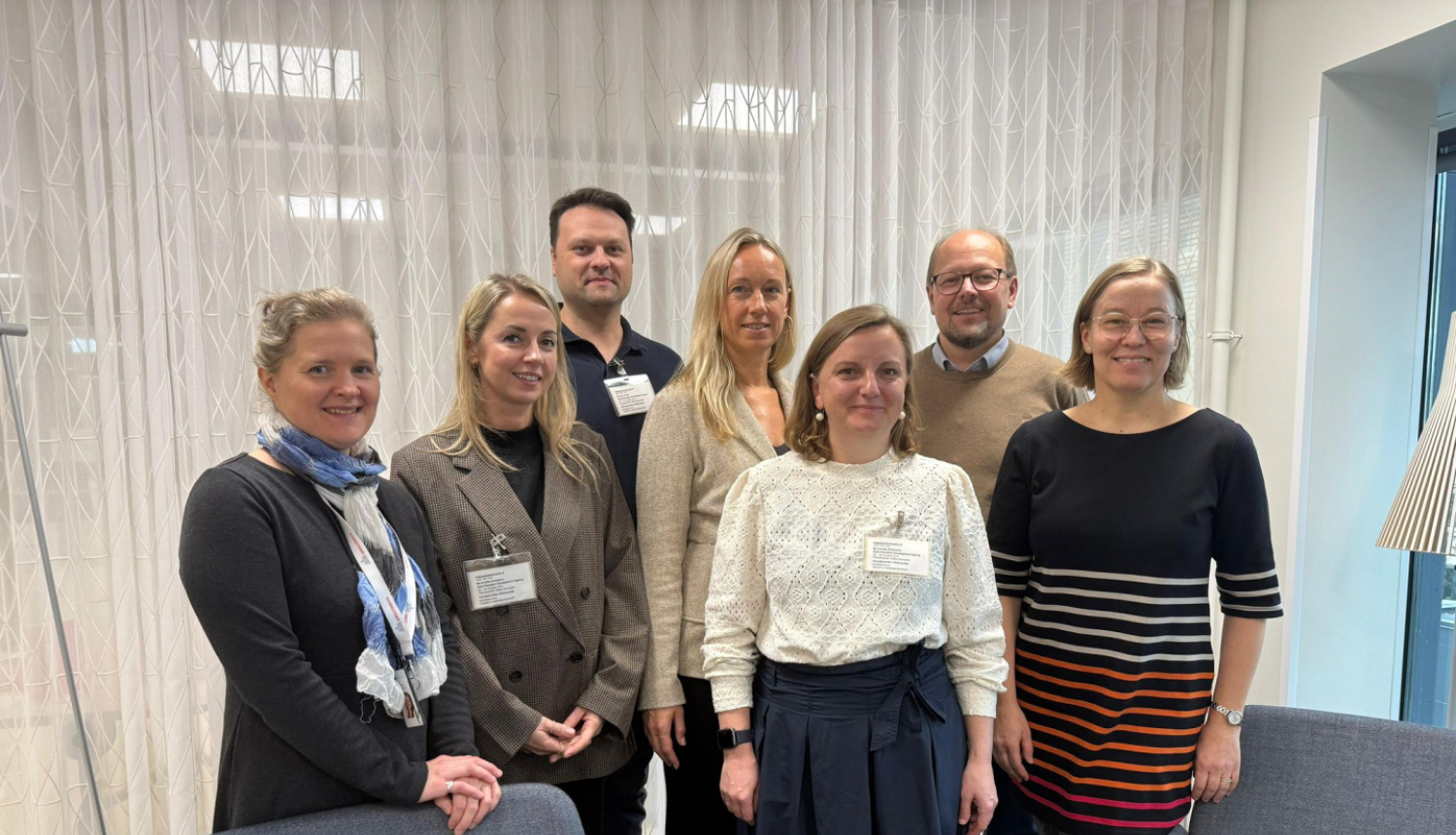 Apmaiņas brauciena dalībnieki Erasmus+ Ziemeļvalstu nacionālo aģentūru pieredze un labā prakse