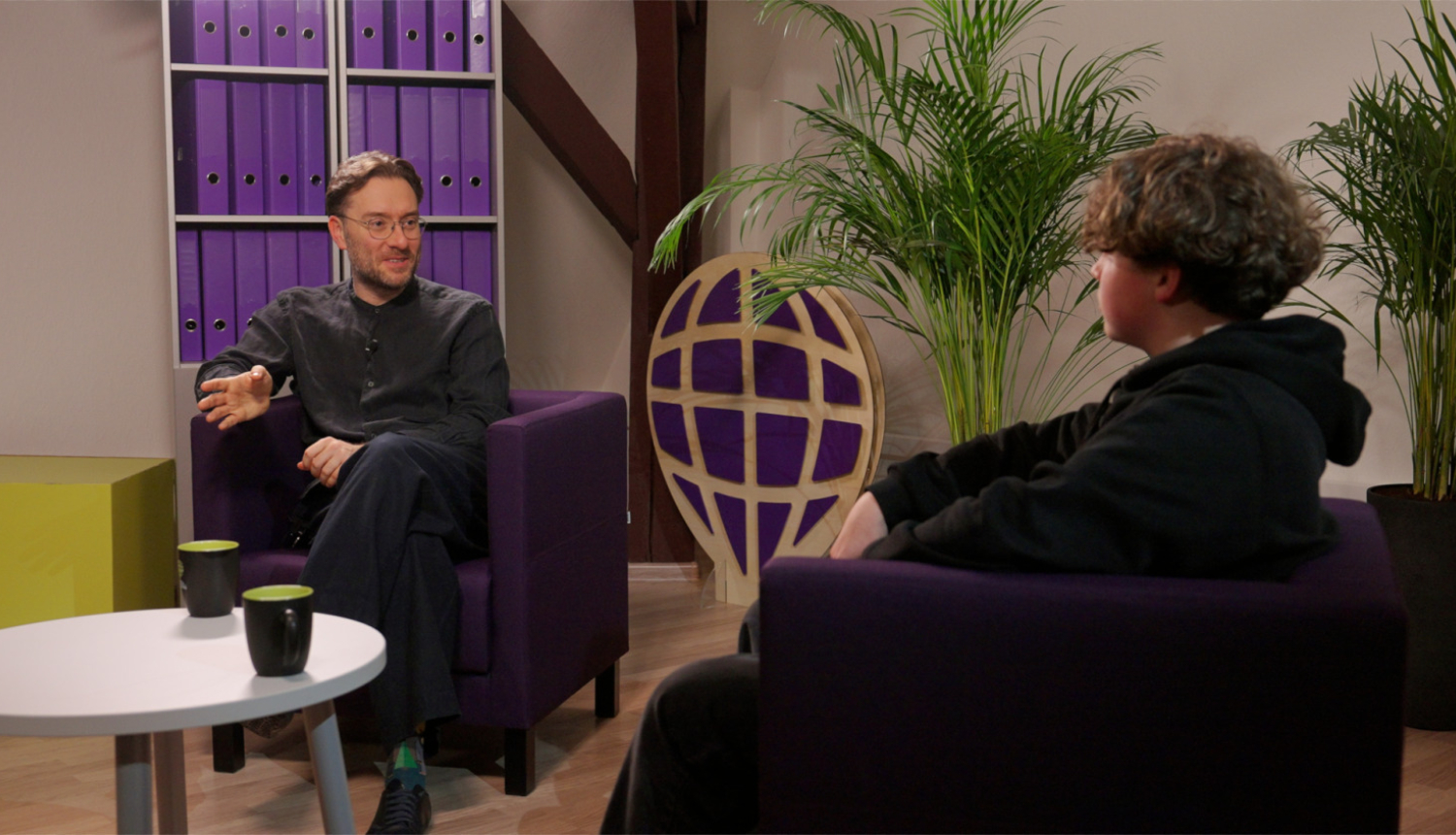 kadrs no Skola kopienā raidījuma Klase LTV1 