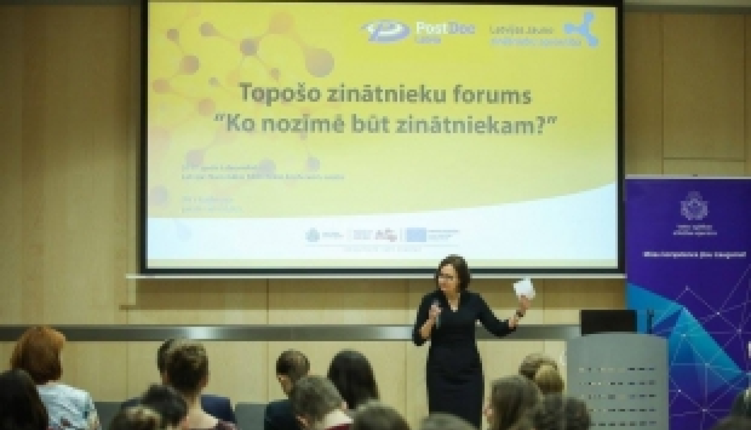 Jaunieši un zinātnieki tiekas diskusiju forumā “Ko nozīmē būt zinātniekam?”