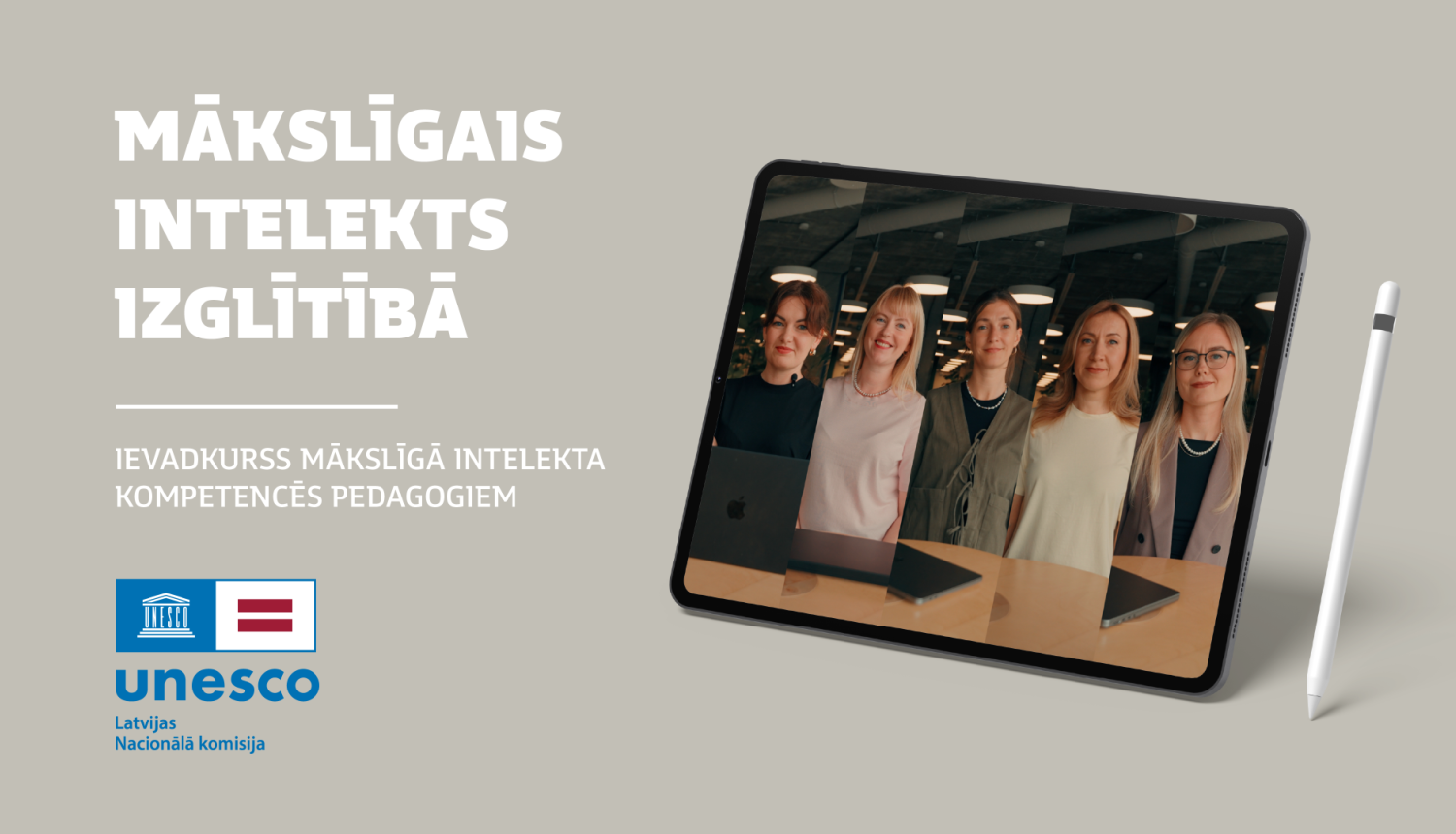 MI kurss skolotājiem UNESCO