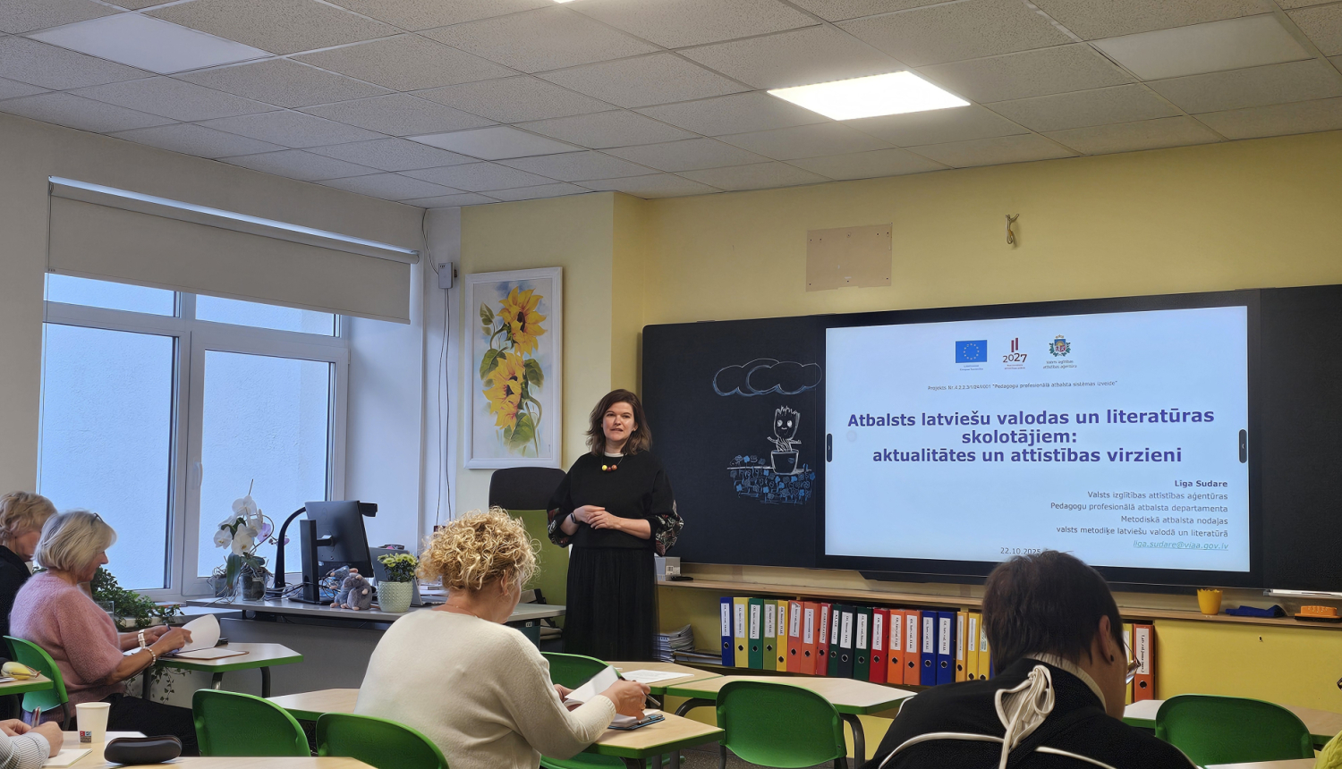 Seminārs atbalsts latviešu valodas skolotajiem