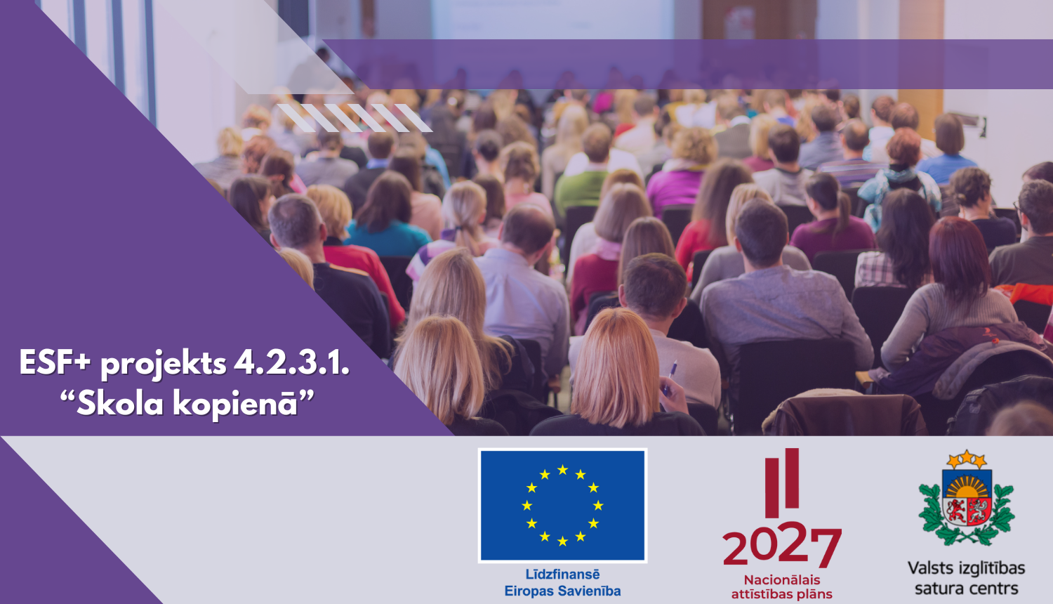 Projekts "Skola kopienā" vizuālis