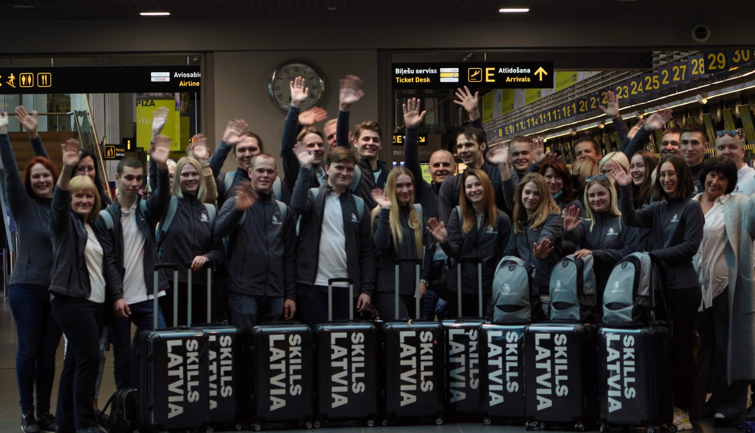 SkillsLatvia komanda ceļā uz EuroSkills 2021