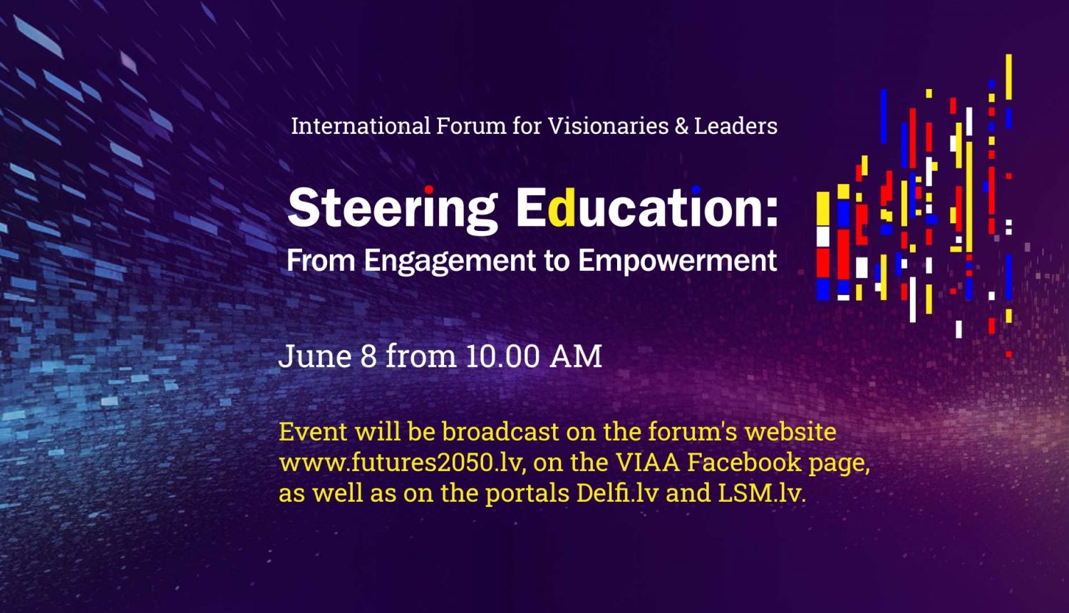 Steering education: From Engagement to Empowerment broadcast
