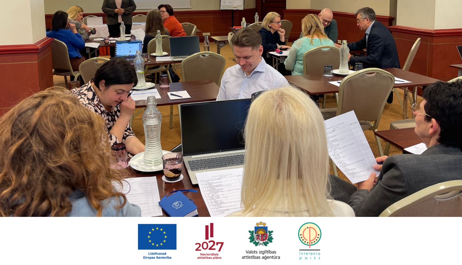 foto no īstenotās Intelekta parks programmas pedagogiem 