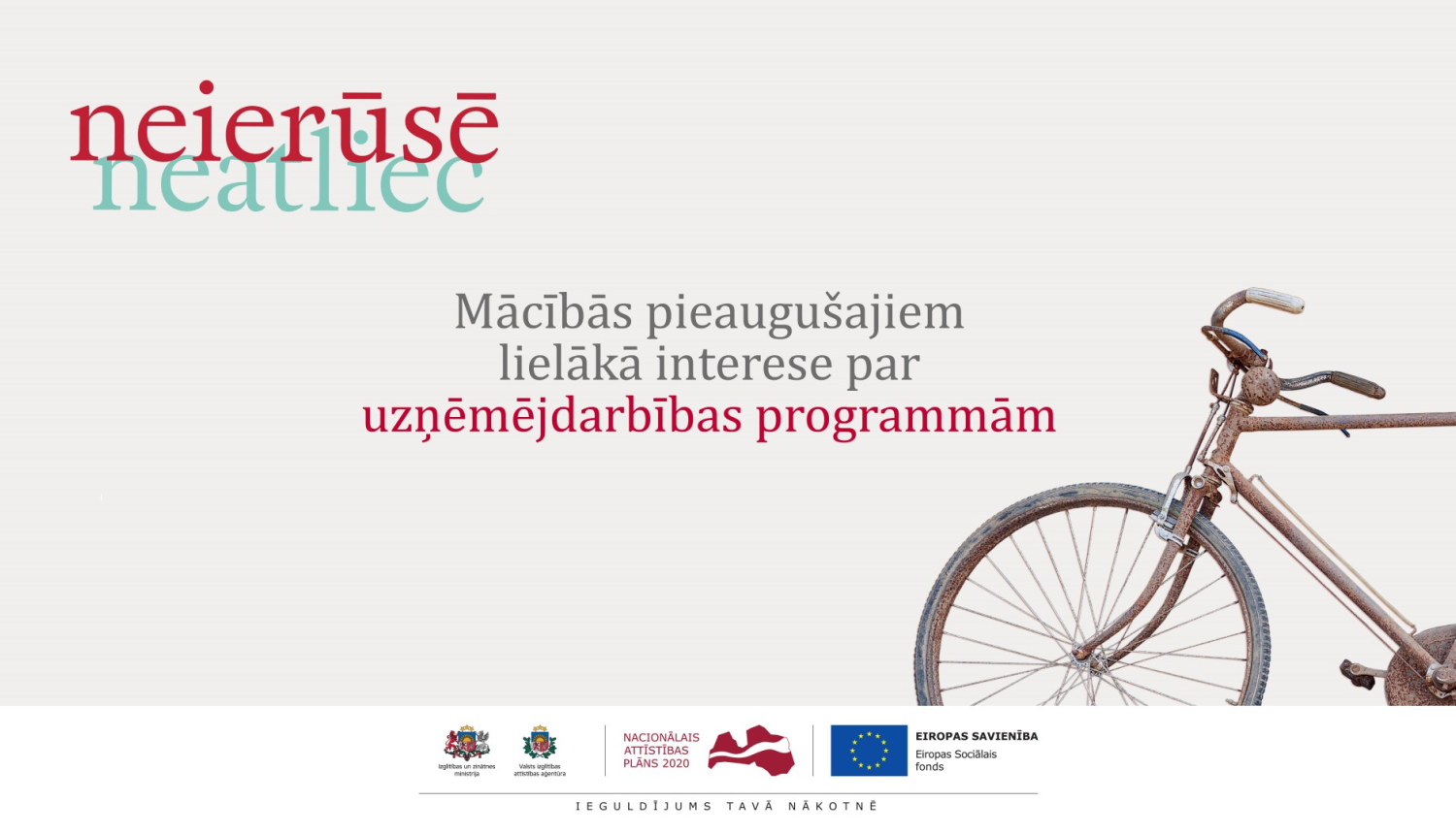 Vizualizācija ar uzrakstu Mācībās pieaugušajiem lielākā interese uzņēmējdarbības programmās