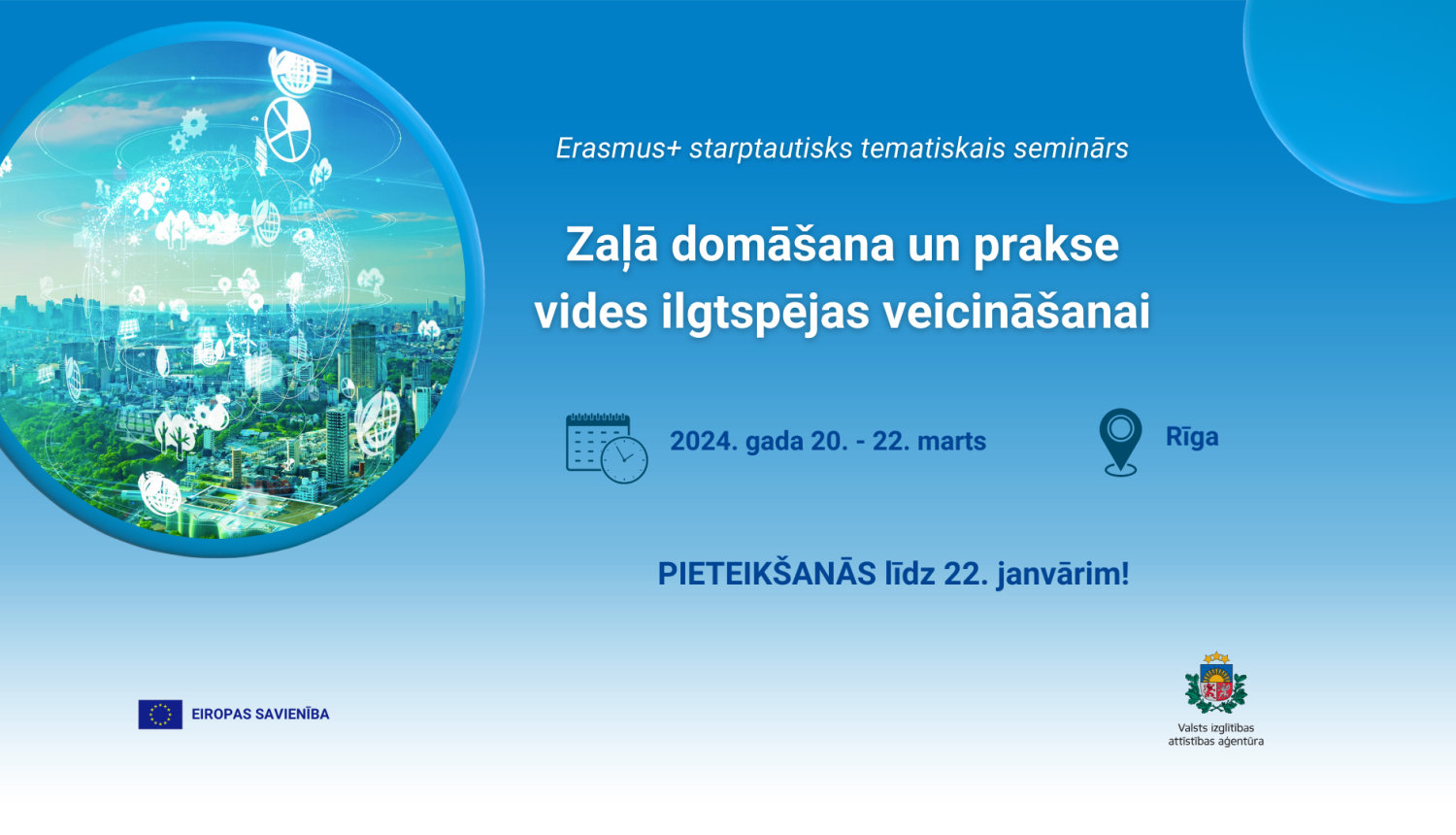 Erasmus+ makets semināram