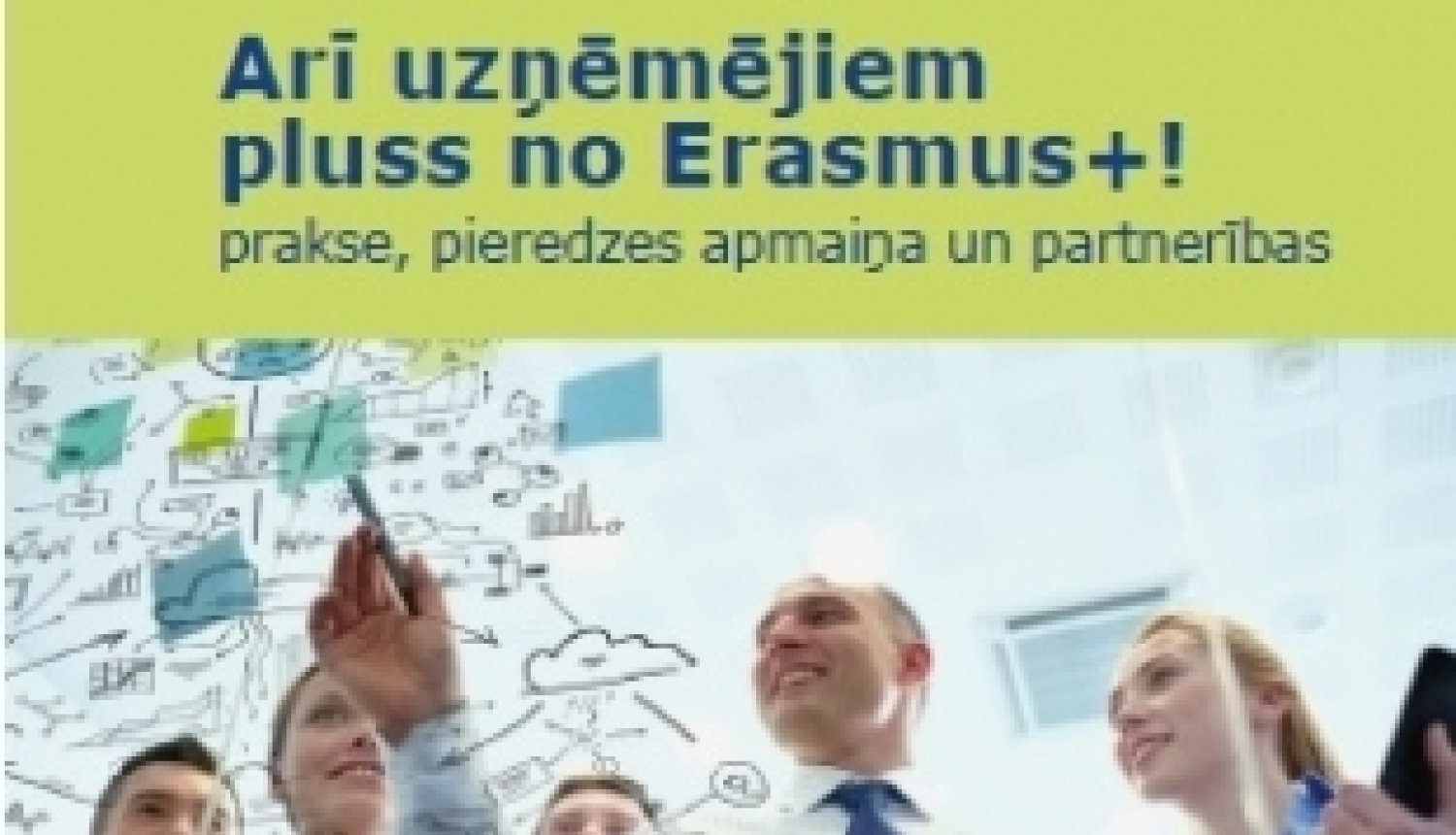 Publicēts informatīvs materiāls par uzņēmēju iespējām Erasmus+