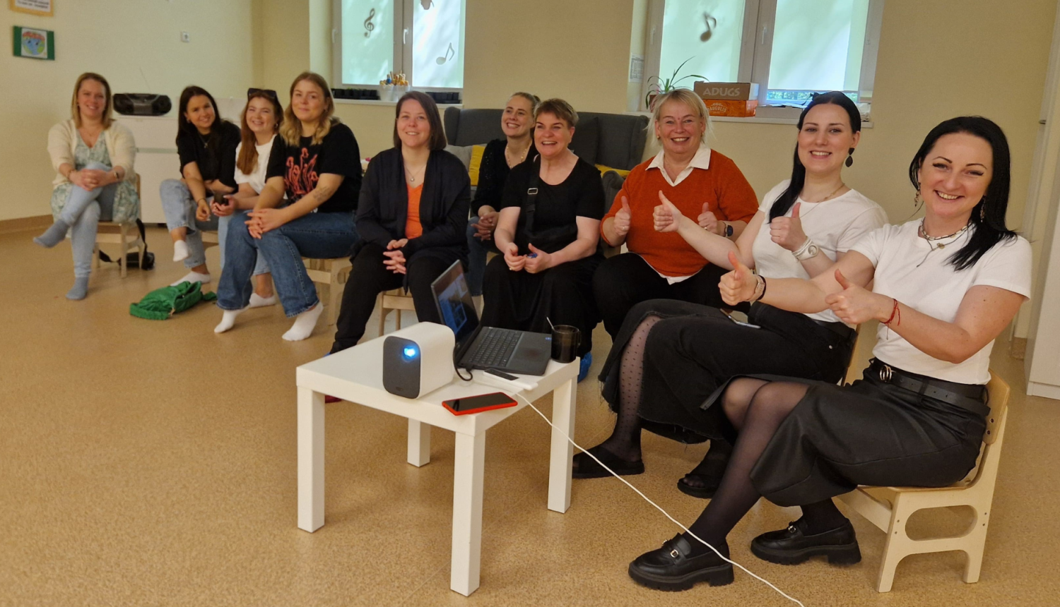 Foto no Nordplus apmaiņas brauciena