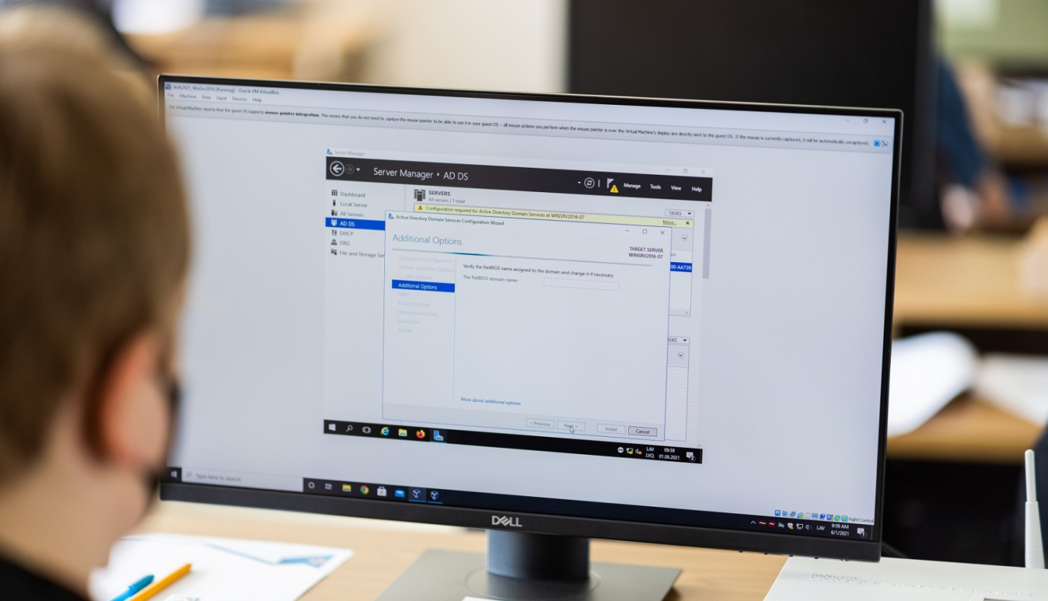 SkillsLatvia datorsistemu tehniskis pusfinals