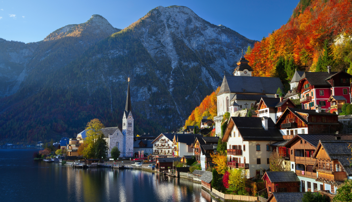 Skats uz Austrijas kalniem