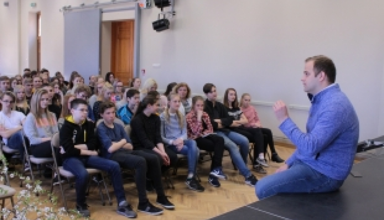 Erasmus+ 30. gadadienas vēstneši viesojas skolās