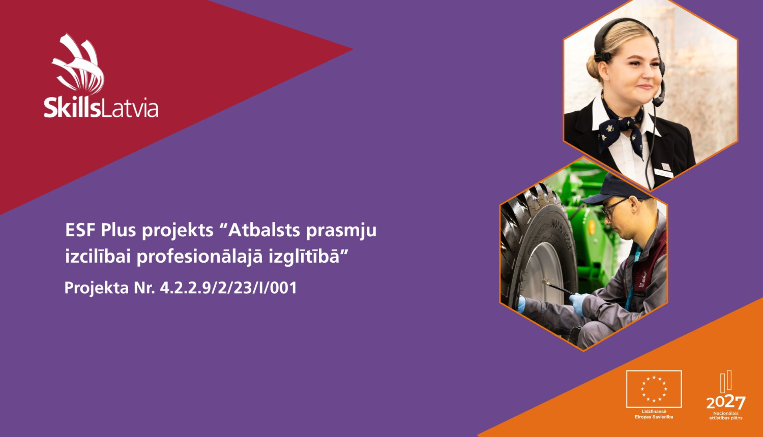 ESF Plus projekts “Atbalsts prasmju izcilībai profesionālajā izglītībā”