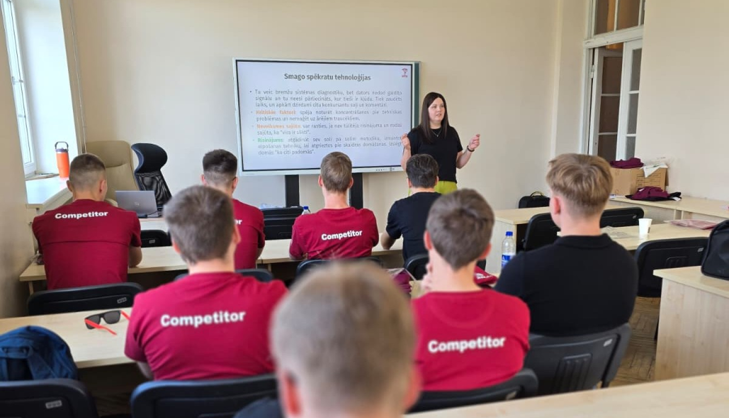 EuroSkills 2025 dalībnieki piedalās nometnē