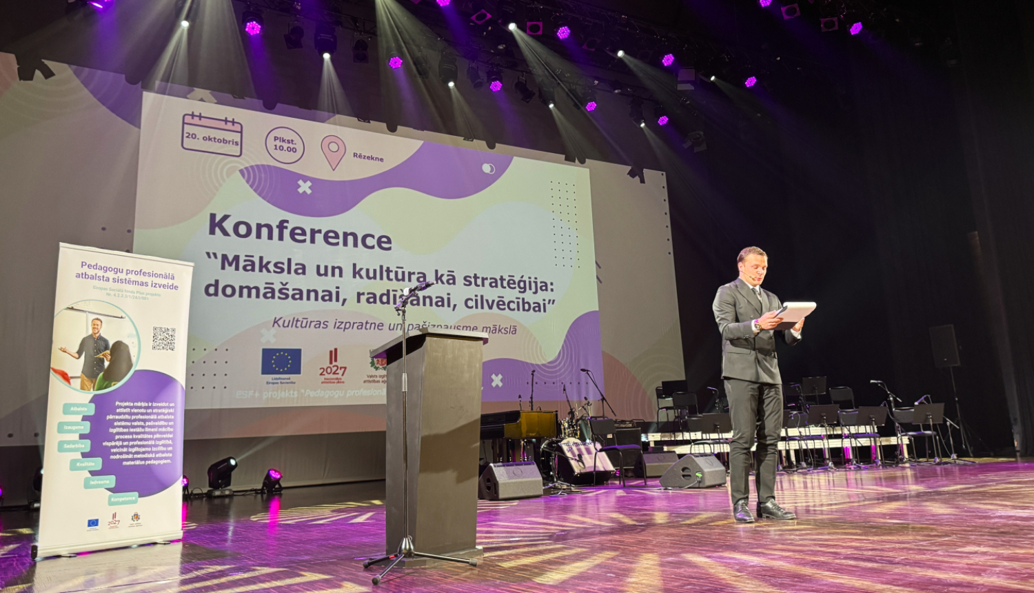 Konference Māksla un kultūra Rēzeknē Gors