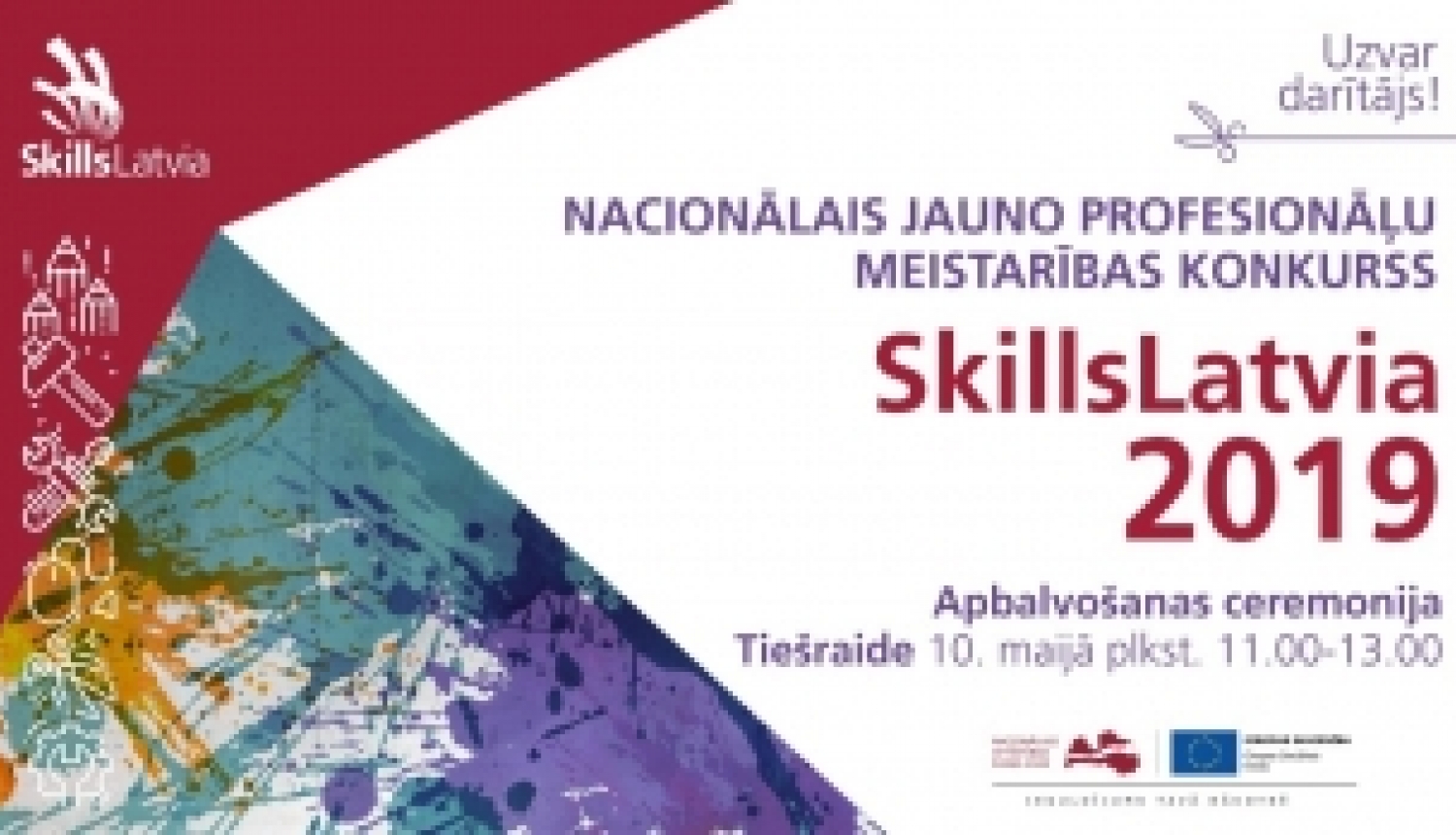 Tiešraide: SkillsLatvia 2019 noslēguma ceremonija