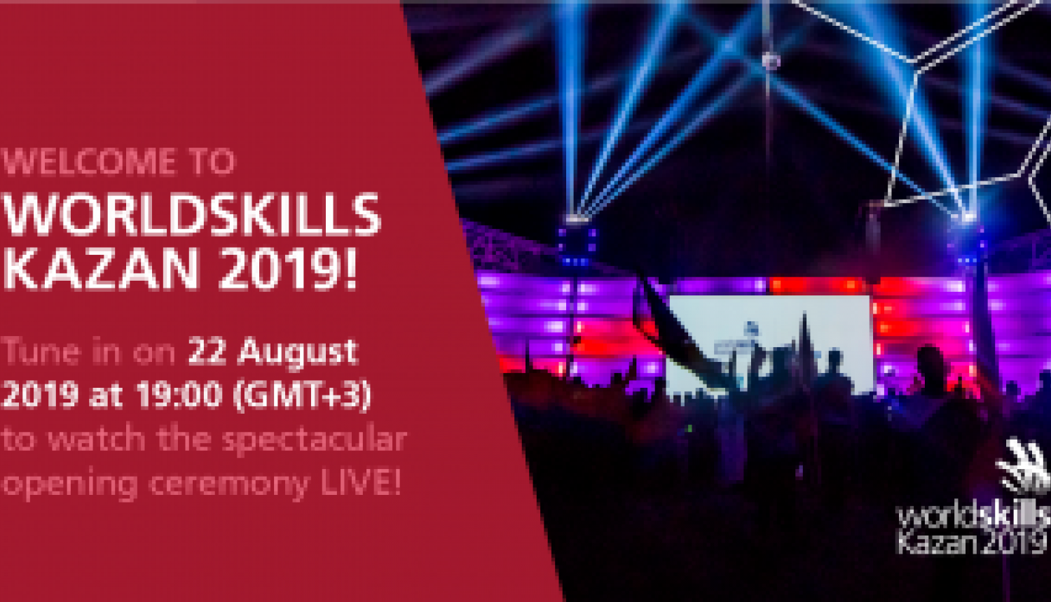 Tiešraide: WorldSkills Kazan 2019 atklāšanas ceremonija