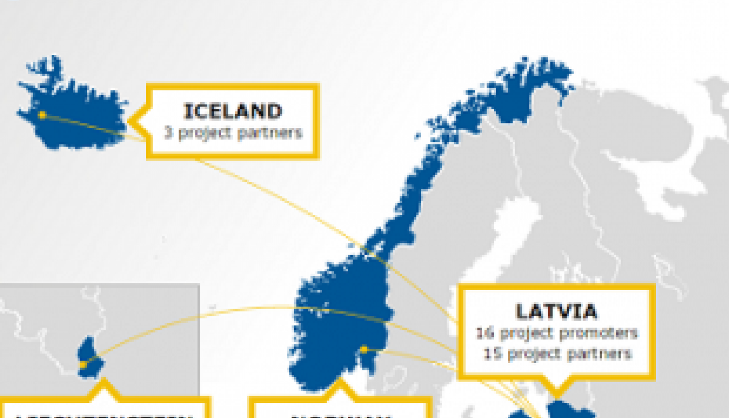 An interactive map of EEA/Norway Grants projects has been published