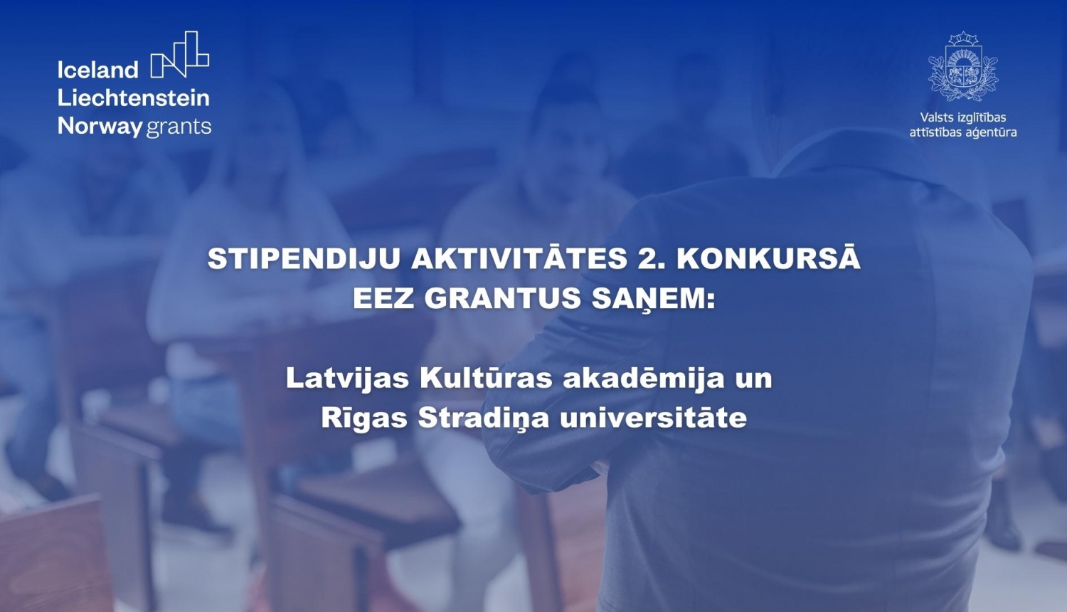 EEZ un Norvēģijas grantu stipendijas saņem LKA un RSU