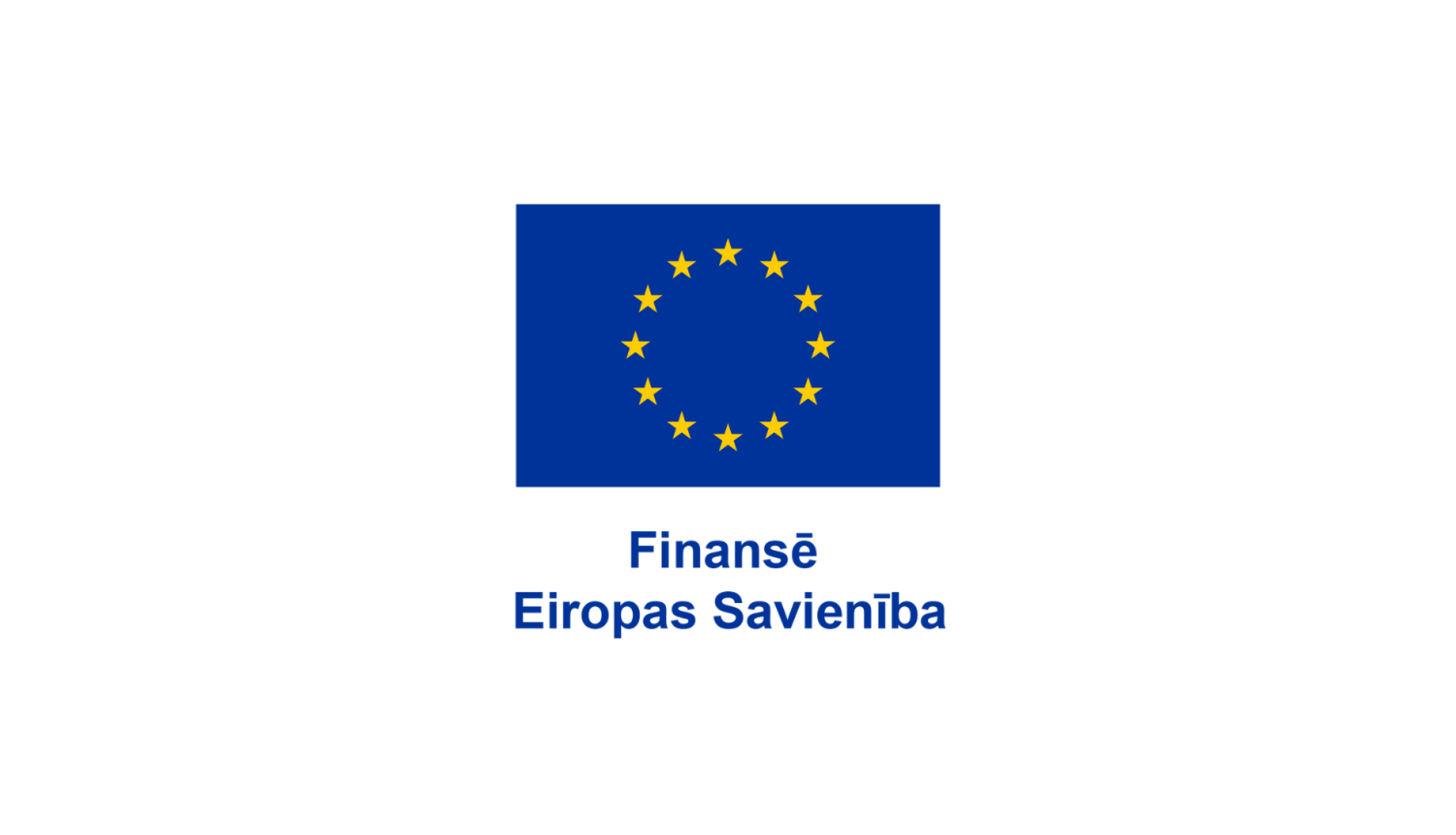 Līdzfinansē ES. Logo