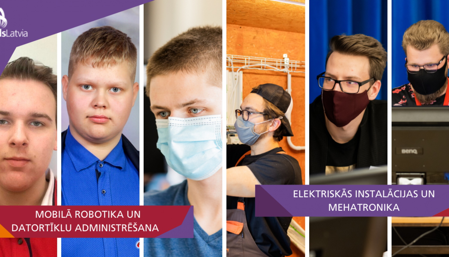 SkillsLatvia 2021 rezultati mehatronika robotika instalacijas datortikli