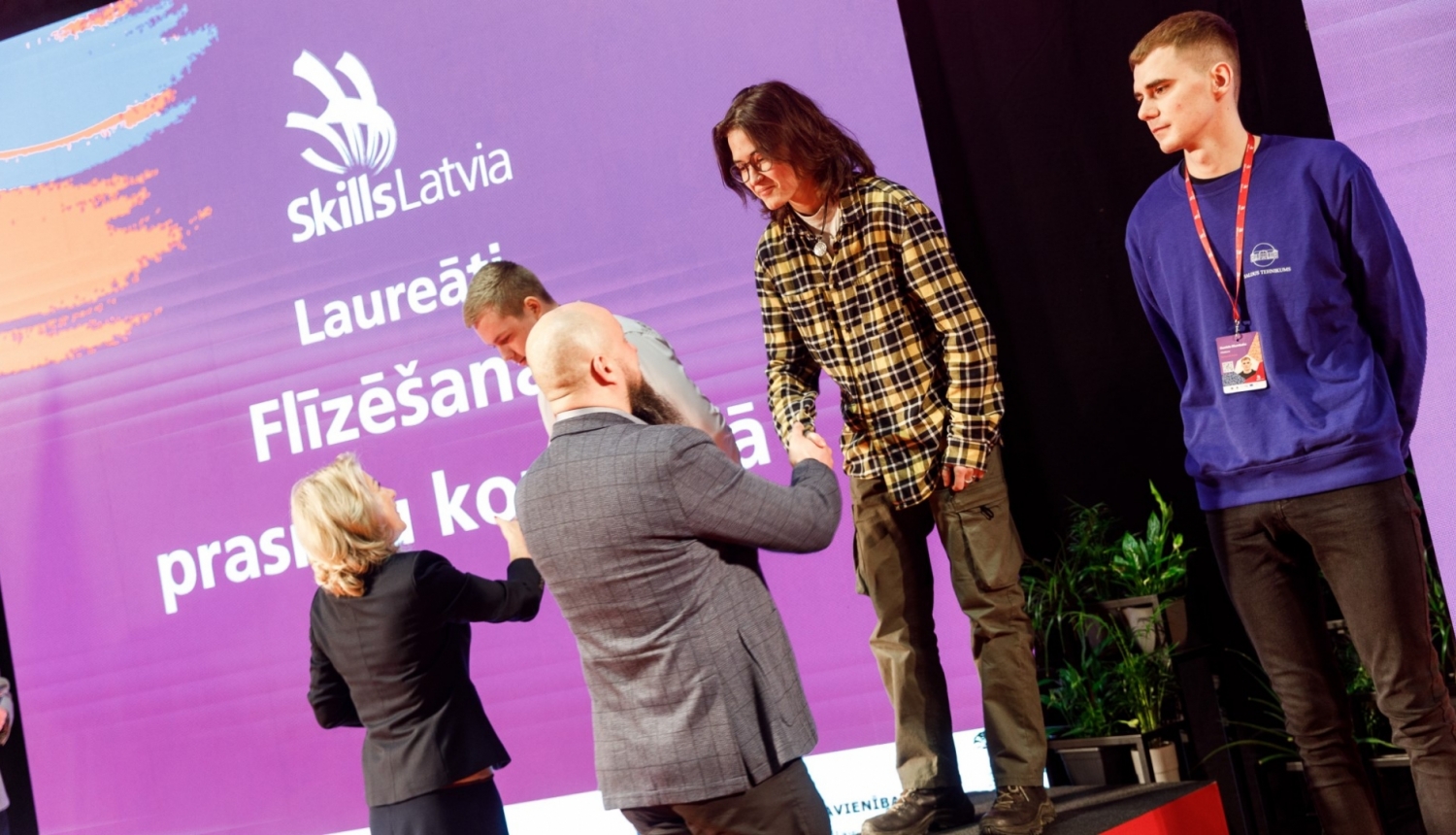 SkillsLatvia 2023 pasniedz medaļas uzvarētājiem