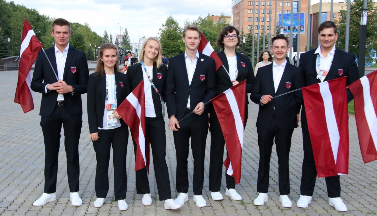 SkillsLatvia komanda WorldSkills 2019