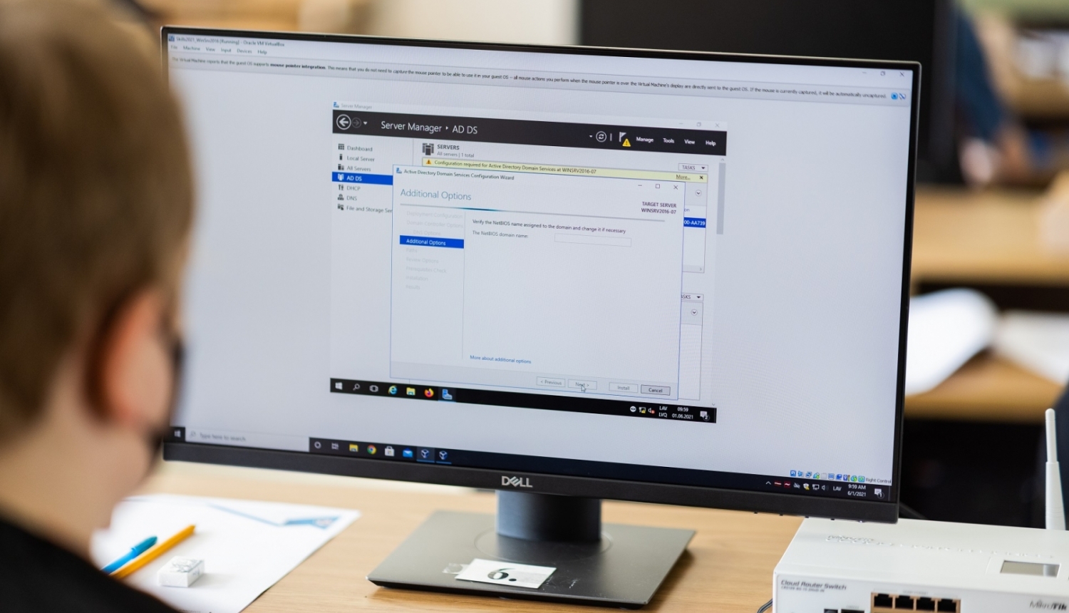 SkillsLatvia datorsistemu tehniskis pusfinals