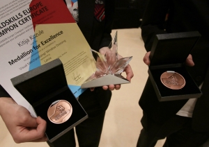 EuroSkills 2021 apbalvošanas ceremonija