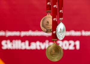 SkillsLatvia 2021 medalas